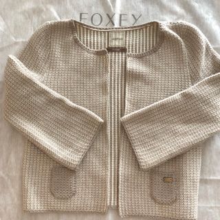 フォクシー(FOXEY)のフォクシー  カーディガン  38(カーディガン)