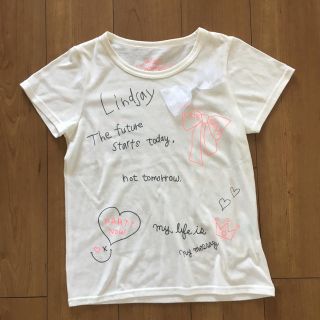 リンジィ(Lindsay)のLindsay 半袖Tシャツ(Tシャツ/カットソー)