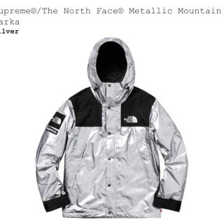 シュプリーム(Supreme)のsupreme north face silver M(マウンテンパーカー)