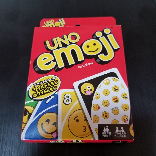 送料込み　uno emoji エンタメ/ホビーのテーブルゲーム/ホビー(トランプ/UNO)の商品写真