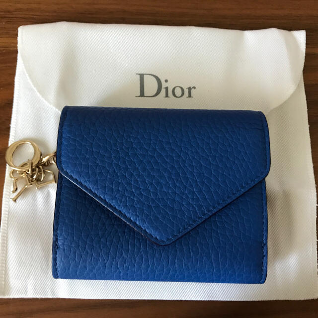 ☆Christian Dior DIORISSIMO三つ折りバイカラー財布☆