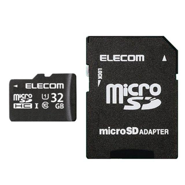 ELECOM(エレコム)の★to様専用★新品 エレコム マイクロSDHC 32GB UHS-I  スマホ/家電/カメラのスマートフォン/携帯電話(その他)の商品写真