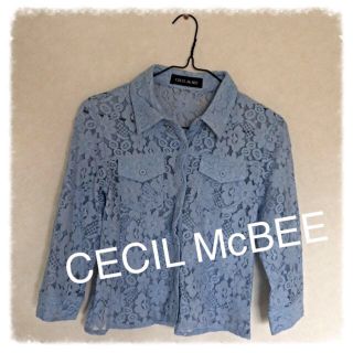 セシルマクビー(CECIL McBEE)のCECILMcBEE フラワートップス(カットソー(長袖/七分))