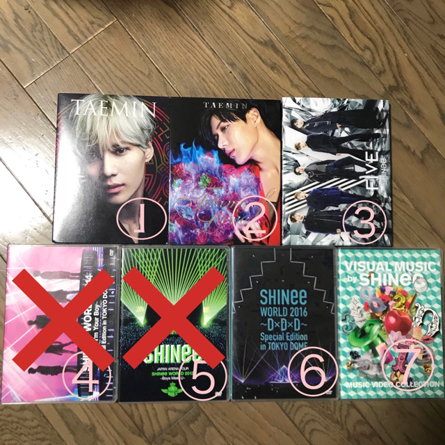 SHINee - SHINee DVD セットの通販 by M｜シャイニーならラクマ