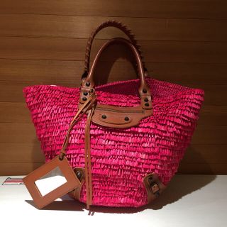 バレンシアガバッグ(BALENCIAGA BAG)の専用 バレンシアガ カゴバッグ ママバックにも！(かごバッグ/ストローバッグ)