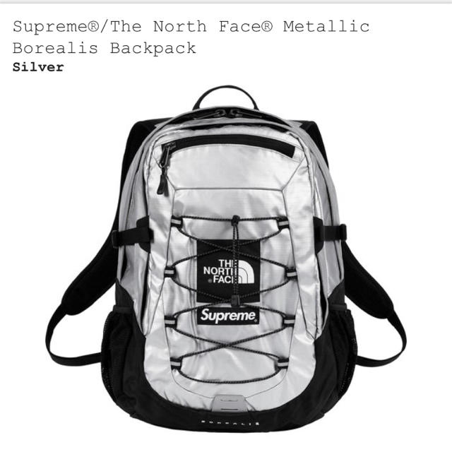 Supreme(シュプリーム)のBorealis Backpack シルバー メンズのバッグ(バッグパック/リュック)の商品写真