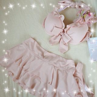 レッセパッセ(LAISSE PASSE)のレッセパッセ♡シュシュ付きビキニ 新品(水着)