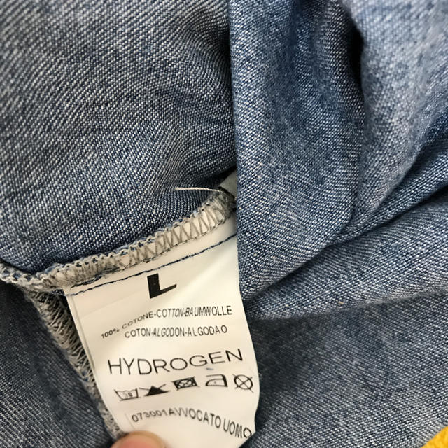HYDROGEN(ハイドロゲン)のハイドロゲン デニムシャツ メンズのトップス(シャツ)の商品写真
