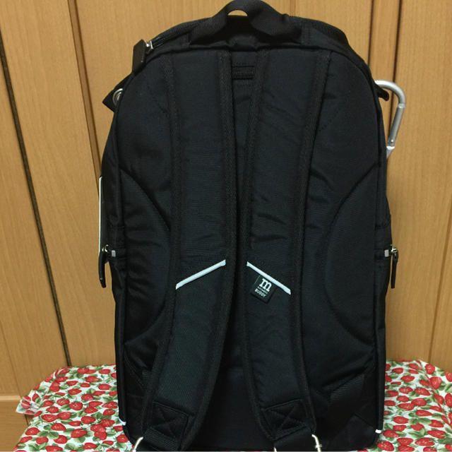 marimekko(マリメッコ)のマリメッコ リュック バディブラック☆新品 タグ付き レディースのバッグ(リュック/バックパック)の商品写真