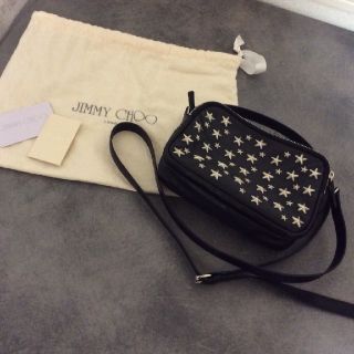 JIMMY CHOO ショルダーバッグ　スタッズ