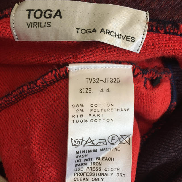 TOGA(トーガ)のTOGA VIRILSセットアップ メンズのトップス(スウェット)の商品写真