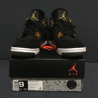 ナイキ(NIKE)のNIKE AIR JORDAN 4 RETRO “Royalty” 27.0cm(スニーカー)