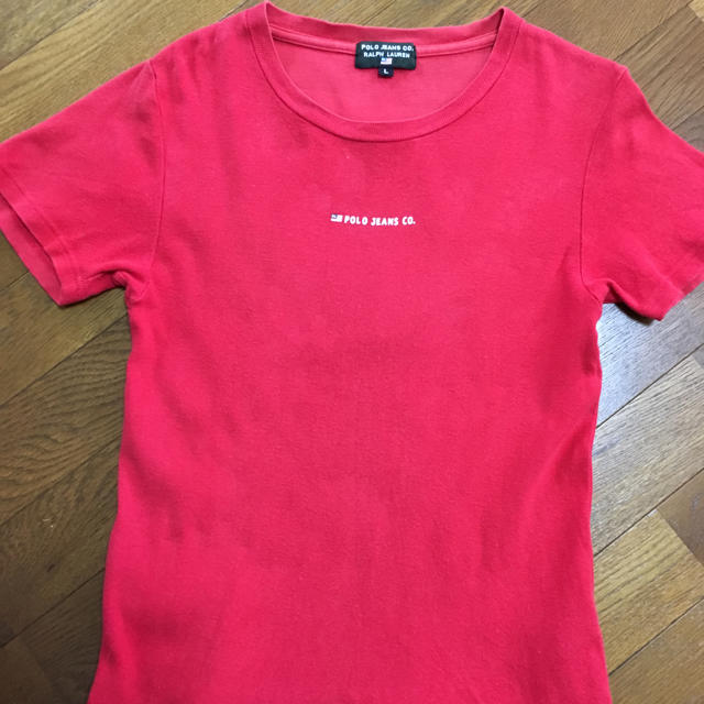 POLO RALPH LAUREN(ポロラルフローレン)の人気のPOLO ポロジーンズの星条旗ロゴ Tシャツ ラルフローレン レディースのトップス(Tシャツ(半袖/袖なし))の商品写真