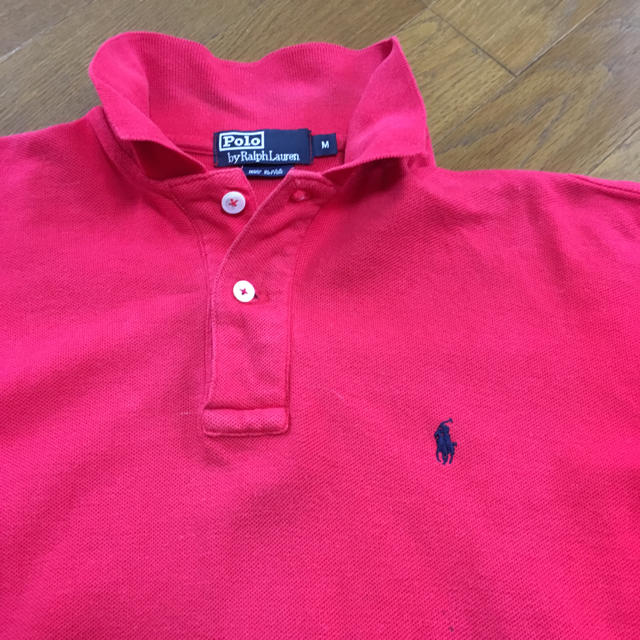 POLO RALPH LAUREN(ポロラルフローレン)の人気の定番 POLO ポロラルフローレン ポロシャツ 赤 メンズのトップス(ポロシャツ)の商品写真