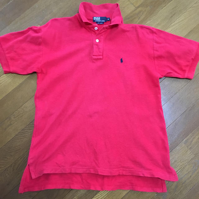 POLO RALPH LAUREN(ポロラルフローレン)の人気の定番 POLO ポロラルフローレン ポロシャツ 赤 メンズのトップス(ポロシャツ)の商品写真