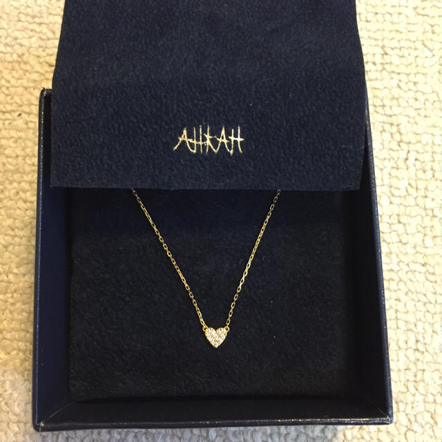 アーカー AHKAH ハート パヴェ ネックレス アーカー AHKAH ハート パヴェ ネックレス