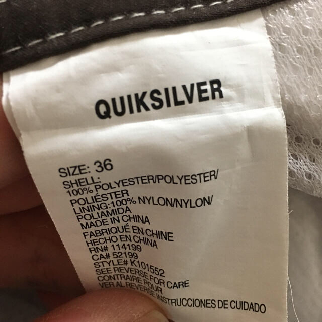 QUIKSILVER(クイックシルバー)のQUIKSILVER 水着 サーフパンツ メンズの水着/浴衣(水着)の商品写真