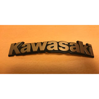 カワサキ(カワサキ)のKawasaki  大人気 ゴールド エンブレム(車外アクセサリ)