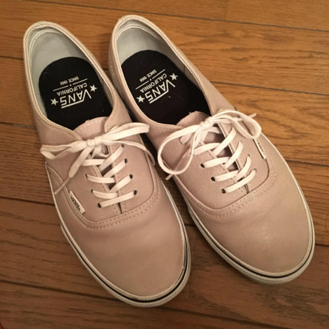 Mila Owen(ミラオーウェン)のvans スニーカー  オーセンティック レザー レディースの靴/シューズ(スニーカー)の商品写真