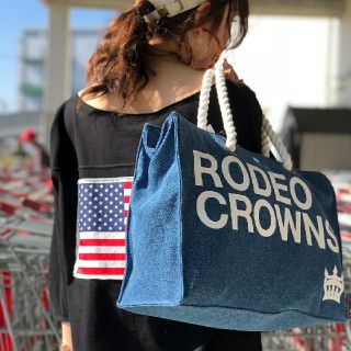 ロデオクラウンズワイドボウル(RODEO CROWNS WIDE BOWL)のMisosoさま分 ねずみTシャツ青とサロペットスカートM USツイルのベージュ(Tシャツ(半袖/袖なし))