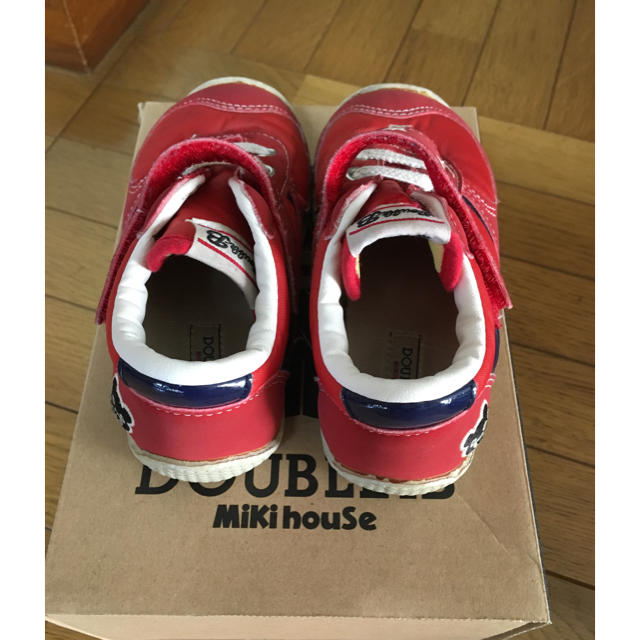 DOUBLE.B(ダブルビー)のダブルビー靴16センチ キッズ/ベビー/マタニティのキッズ靴/シューズ(15cm~)(スニーカー)の商品写真