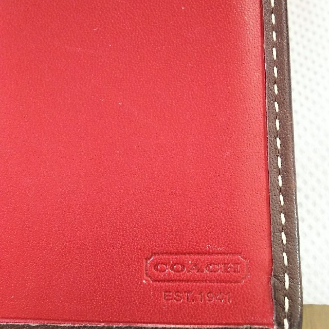 COACH(コーチ)のCOACH メンズ 長財布 中古 箱なしブラウン メンズのファッション小物(長財布)の商品写真