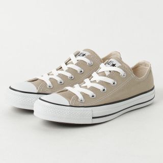 コンバース(CONVERSE)の新品未使用♡CONVERSE♡コンバース♡ベージュ♡ローカット♡ベーコン♡25(スニーカー)