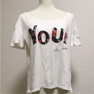 ジーナシス(JEANASIS)のJEANASIS デザインTシャツ(Tシャツ(半袖/袖なし))