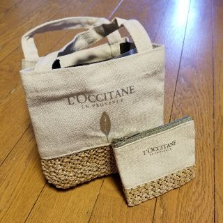 ロクシタン(L'OCCITANE)のL'OCCITANE　キャンパス　ポーチ　小物入れ　ロクシタン(ポーチ)