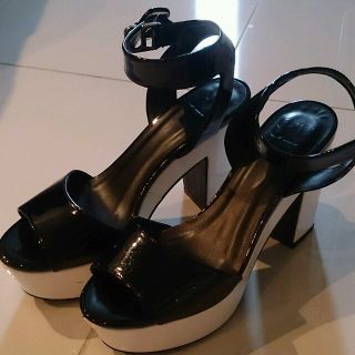 スライ(SLY)のSLY CHUNKY HEEL (ハイヒール/パンプス)