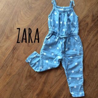 ザラキッズ(ZARA KIDS)のサイズ74☆ZARAのデニムサロペット(その他)