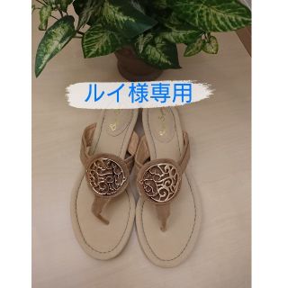 シュガーシュガー(Sugar Sugar)の【ルイ様専用】未使用 SugarSugar フラット サンダル M(サンダル)