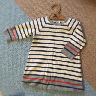 プチバトー(PETIT BATEAU)のプチバトー♡定番ボーダーワンピース(その他)