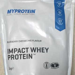 マイプロテイン(MYPROTEIN)のマイプロテイン ブルーベリーチーズケーキ風味 1kg(プロテイン)