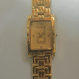 エルジン(ELGIN)の腕時計　メンズ　ELGIN 純金　インゴット(腕時計(アナログ))