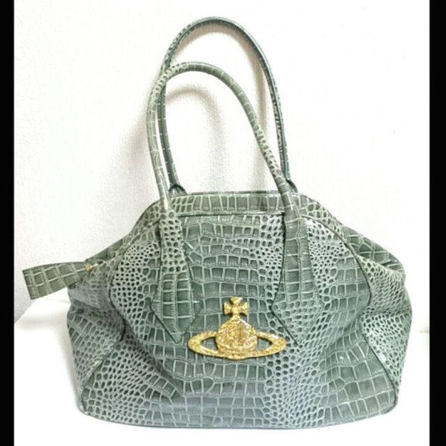 Vivienne Westwood(ヴィヴィアンウエストウッド)のヴィヴィアンウエストウッド チャンスリーバッグ オーブグリーン レディースのバッグ(ハンドバッグ)の商品写真