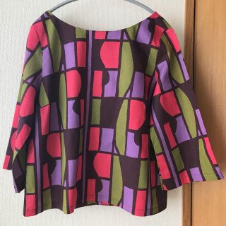 マリメッコ(marimekko)の★値下げ★マリメッコ シャツカットソー  F(カットソー(長袖/七分))