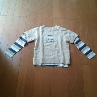 ベベ(BeBe)のBeBe 重ね着シャツ 130(Tシャツ/カットソー)