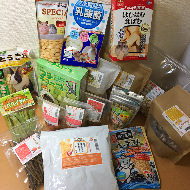 小動物おやつ セット その他のペット用品(ペットフード)の商品写真