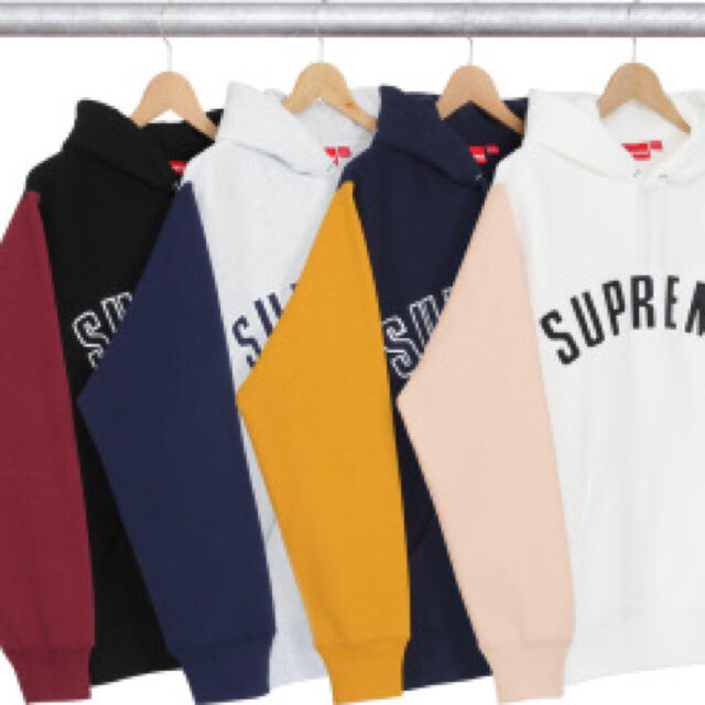 supreme アーチロゴパーカー