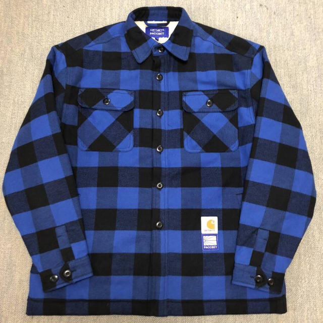 carhartt(カーハート)のPaccbet × Carhartt Shirt Jacket M メンズのトップス(シャツ)の商品写真