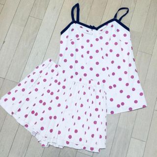 ミーアンドミークチュール(me & me couture)の新品未使用♡紗栄子着用♡ドットタンク&プリーツショートパンツセット(ショートパンツ)