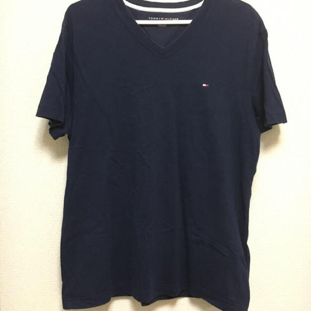 TOMMY HILFIGER(トミーヒルフィガー)のトミーフィルフィガー メンズ ロゴTシャツ メンズのトップス(Tシャツ/カットソー(半袖/袖なし))の商品写真