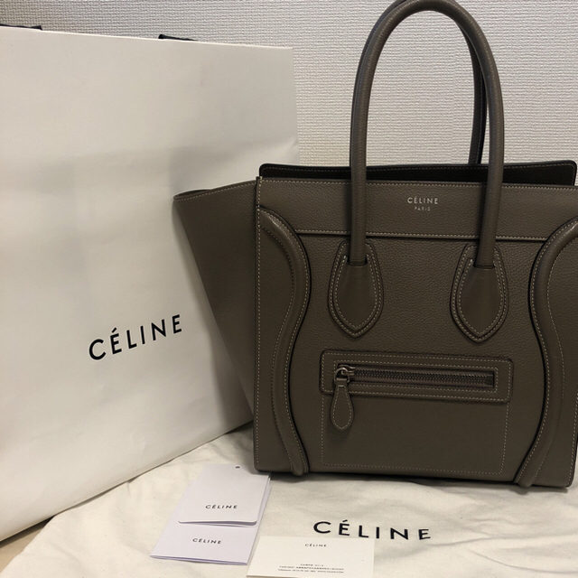 CELINE ラゲージバックハンドバッグ