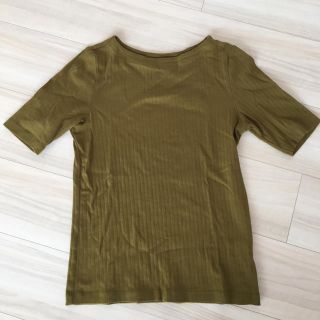 ユニクロ(UNIQLO)のユニクロ♡リブT(Tシャツ(半袖/袖なし))