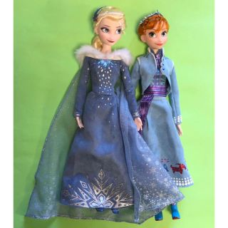 アナトユキノジョオウ(アナと雪の女王)のアナ雪 クラシックドール エルサ アナ セット 家族の思い出(ぬいぐるみ/人形)