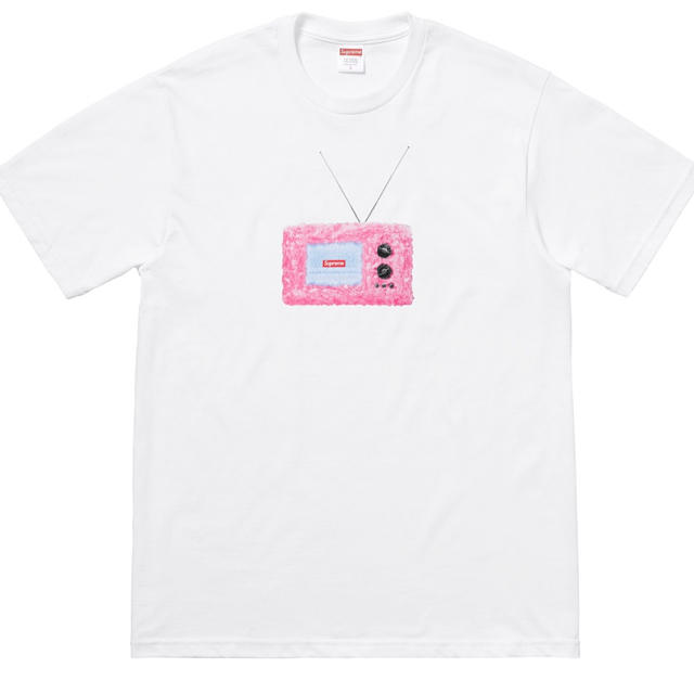 Supreme TV Tee 新品未使用  サイズL 納品書原本付き ②