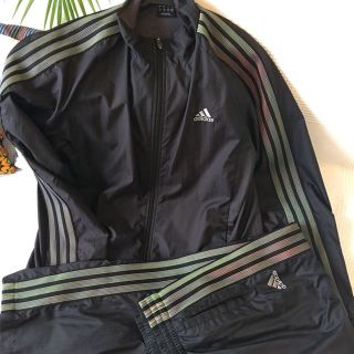 アディダス(adidas)のアディダス ウインドブレーカー上下 Oサイズ 中古(その他)