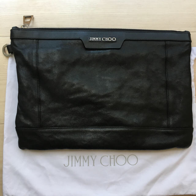 クーオンライン jimmy choo ジミーチュウ 正規品 クラッチバッグ