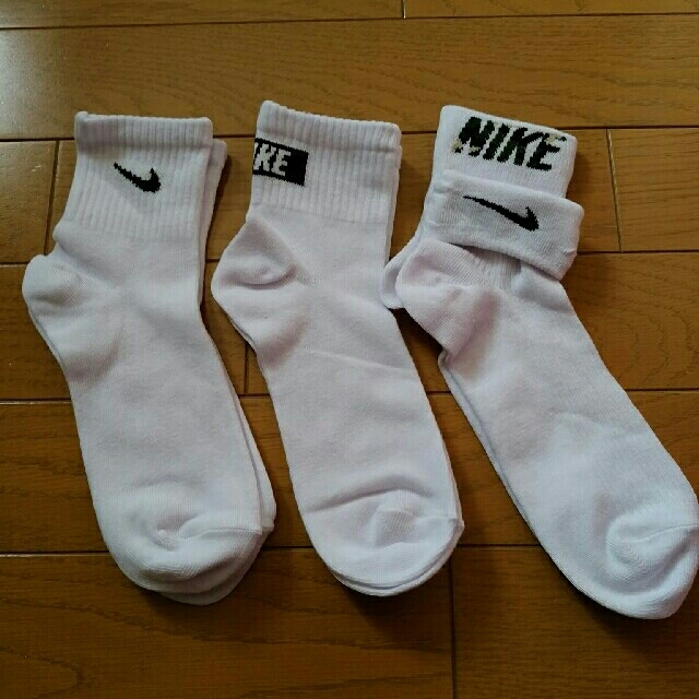 Nike ナイキ靴下 白セットの通販 By エフ S Shop ナイキならラクマ